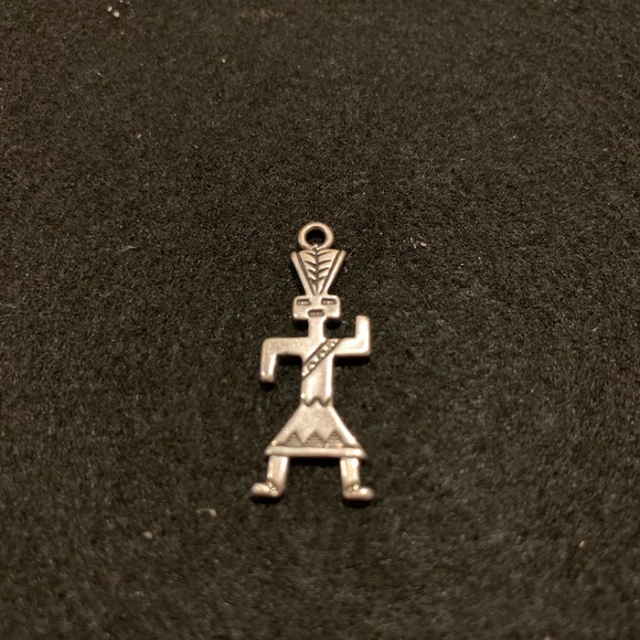 STERLING NATIVE AMERICAN WARRIOR CHARMS/PENDANTS - Picture 3 of 5